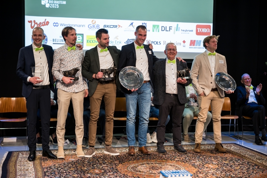 Alle winnaars op het Green Gala van vorig jaar